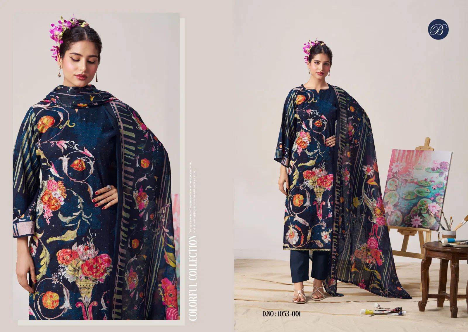 Zubeda By Belliza Pure Cotton Digital Printed Dress Material Orders In India